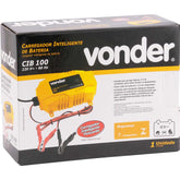 Carregador inteligente de bateria 220 V~ 240 V~ CIB 100 VONDER